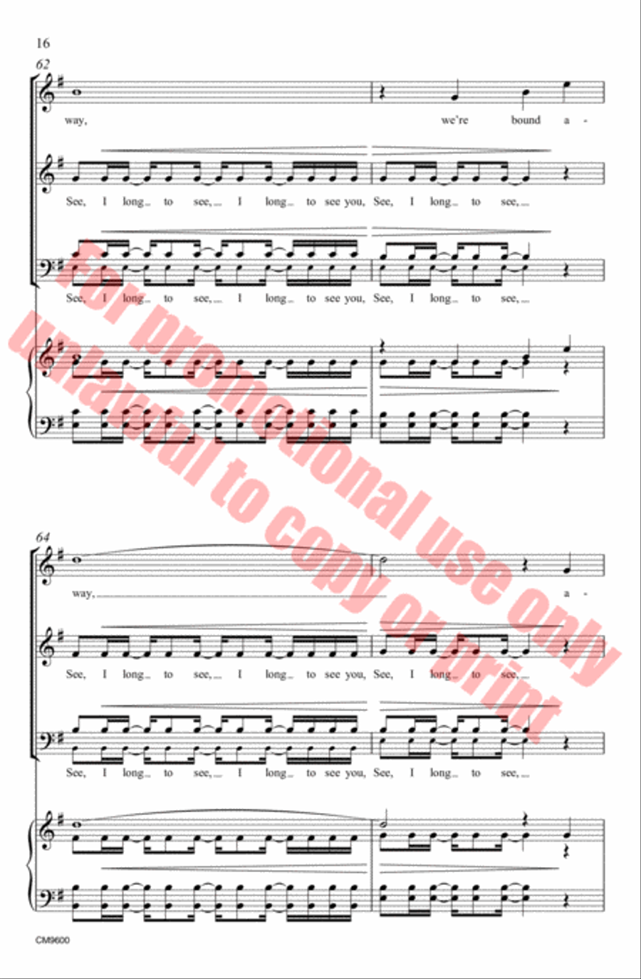 Shenandoah Choir scores gallery preview page 17