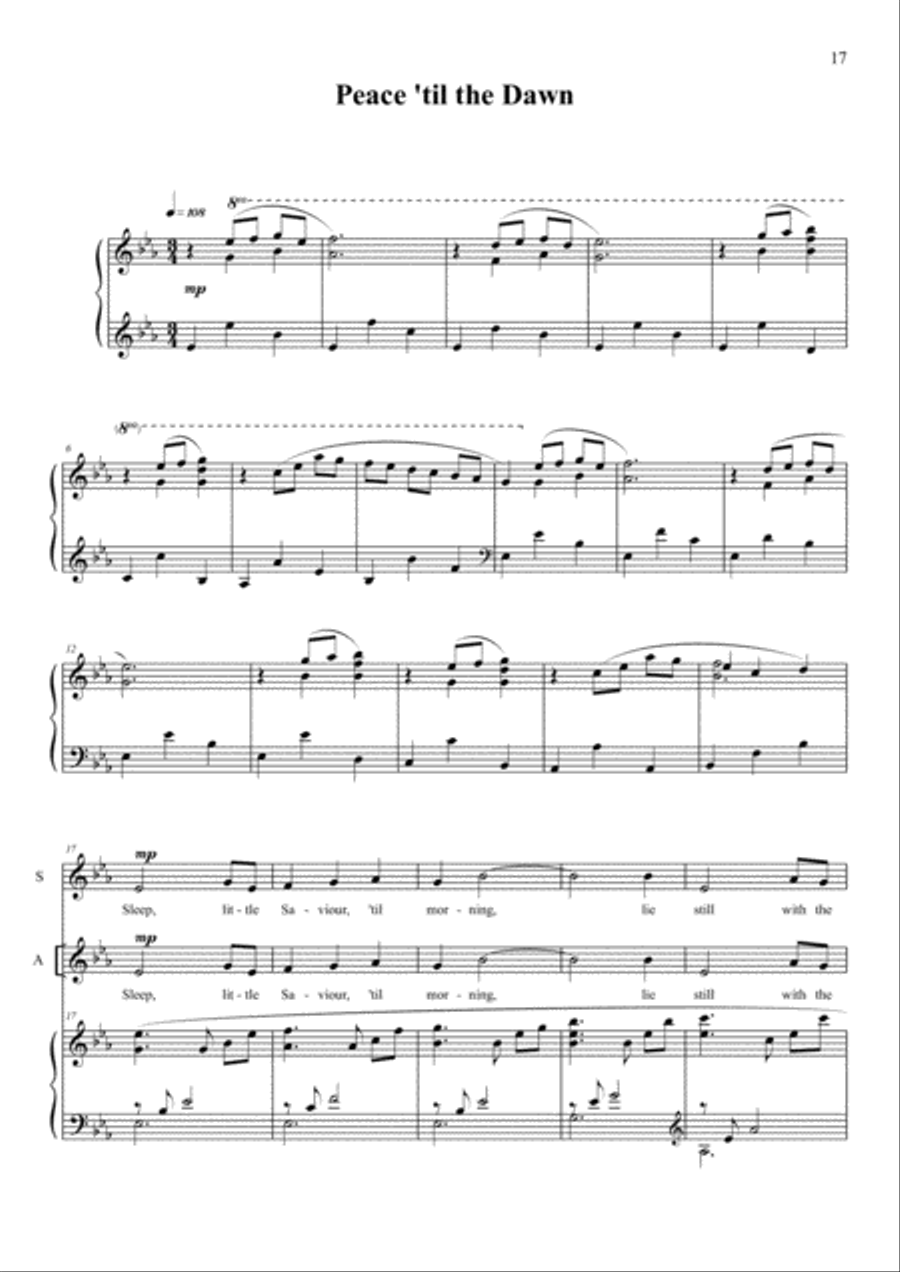 Saving Grace 4-Part scores gallery preview page 5
