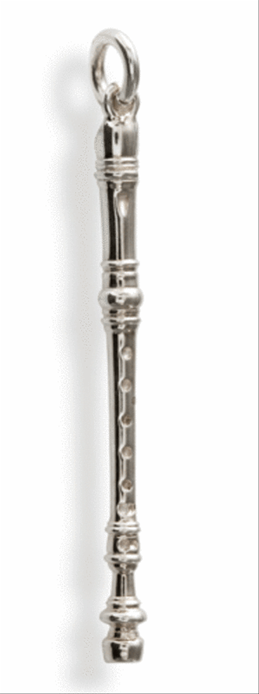 Silver pendant: tenor recorder Tenor Recorder scores gallery preview page 1