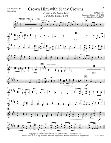Hymns of Praise - Bb Trumpet(s)
