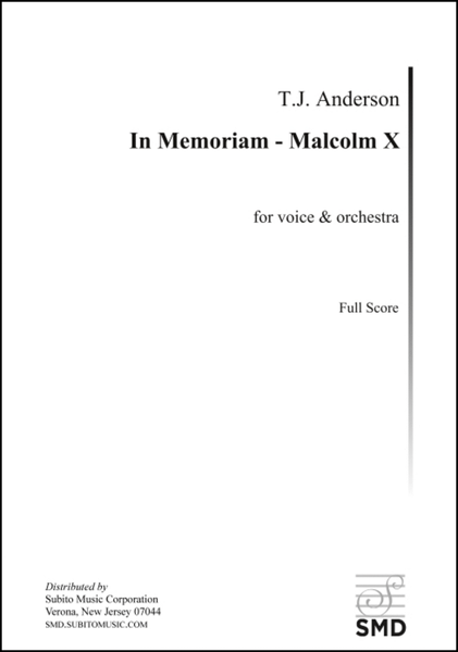 In Memoriam - Malcolm X