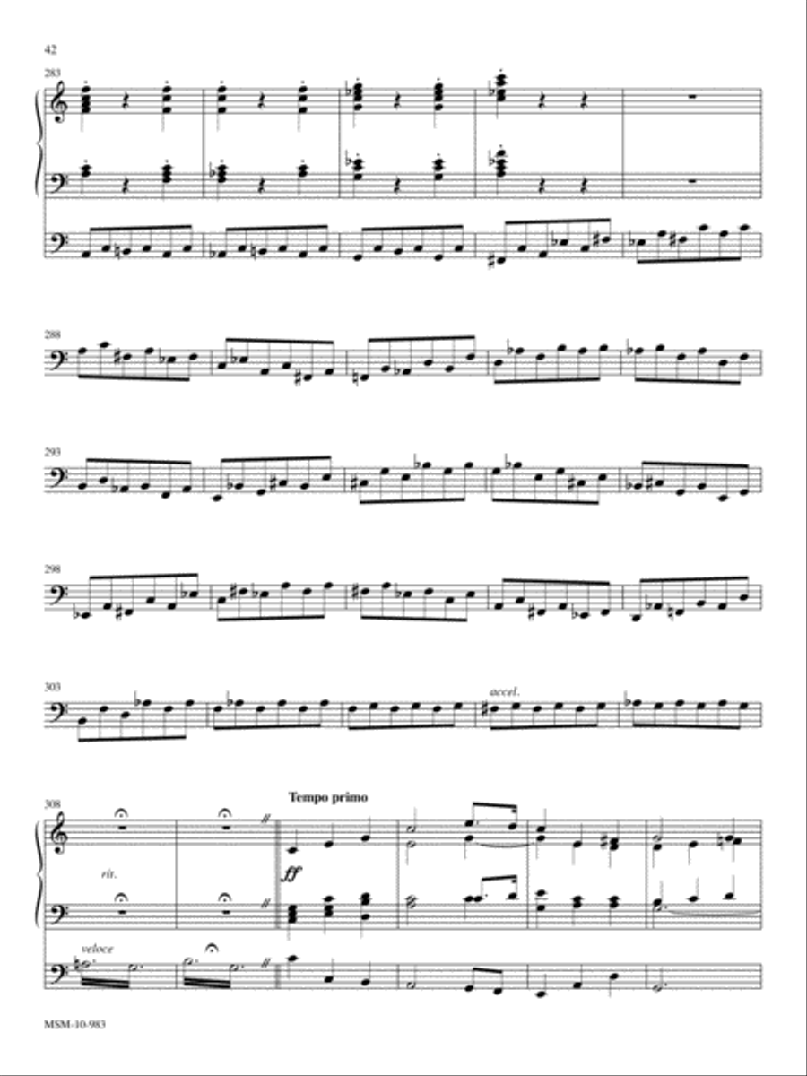 America the Beautiful Five Patriotic Pieces for Organ Organ Solo scores gallery preview page 17