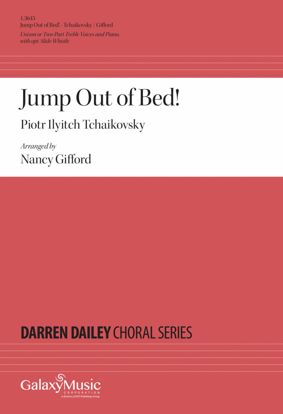 Jump Out of Bed! Jump Out of Bed! Unison Choir scores gallery preview page 1