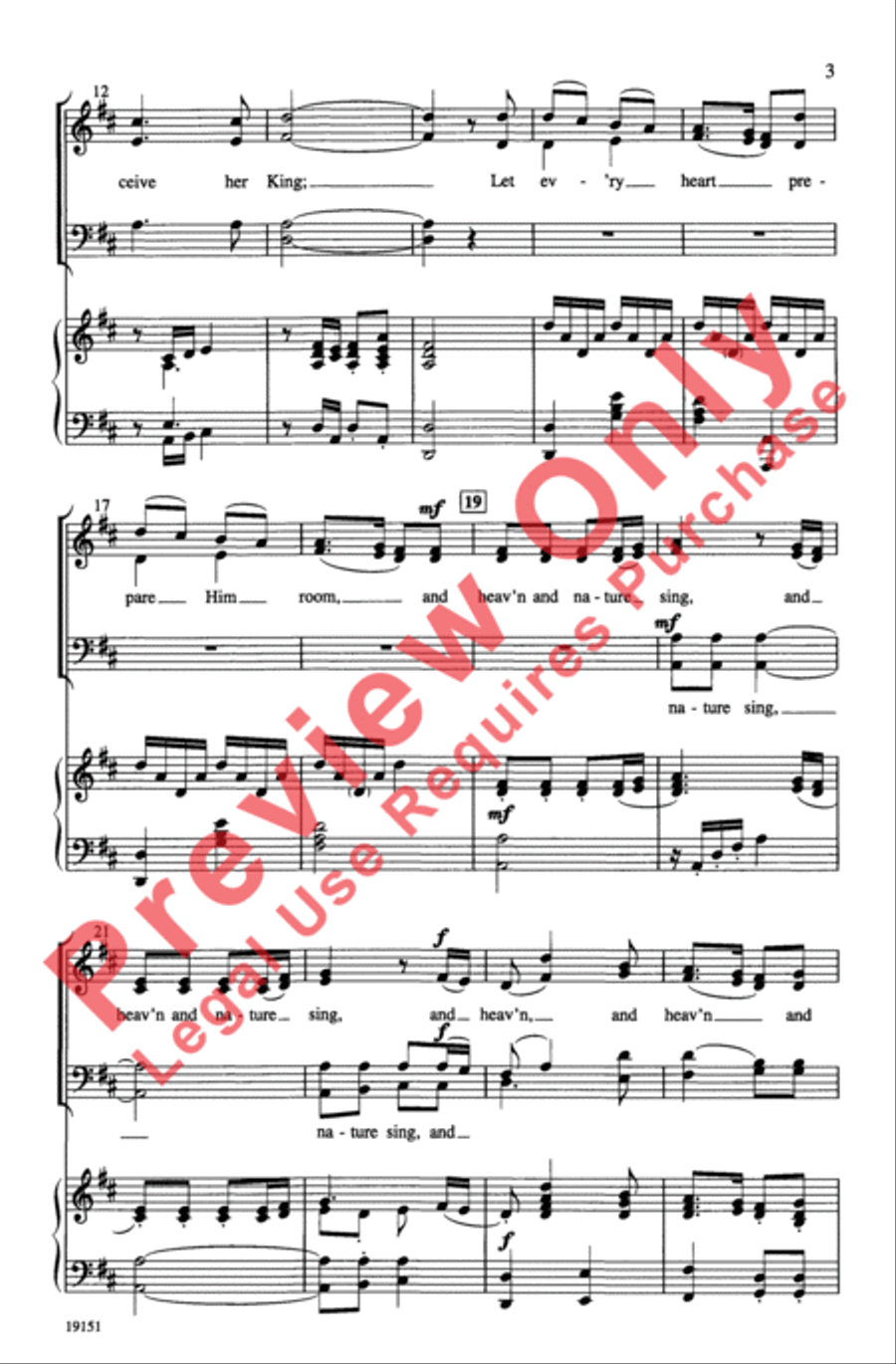 Sing Joy! Sing Joy! 4-Part scores gallery preview page 3