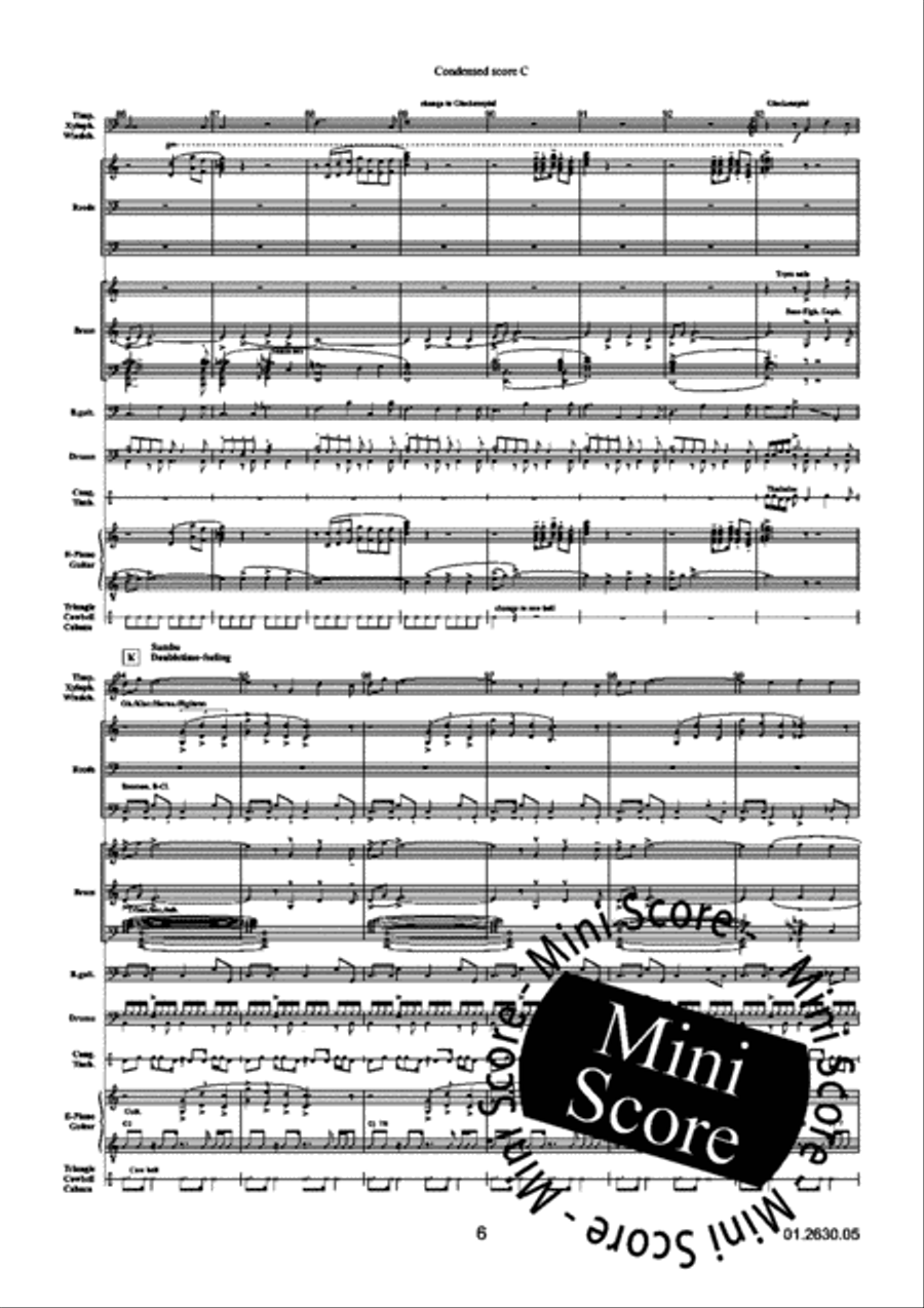 Latin Impressions Concert Band scores gallery preview page 28
