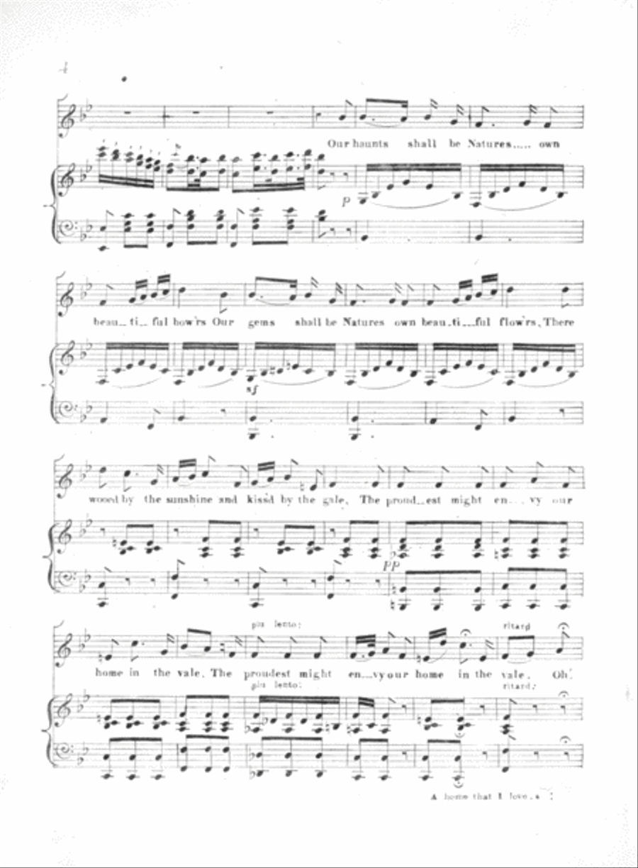 A Home That I Love Voice scores gallery preview page 3