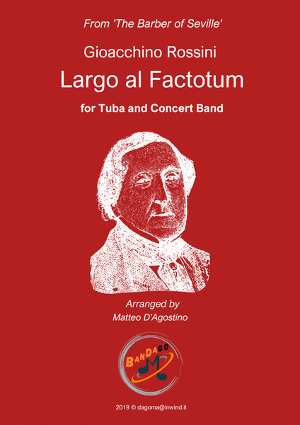 Largo al Factotum for Solo Tuba image number null
