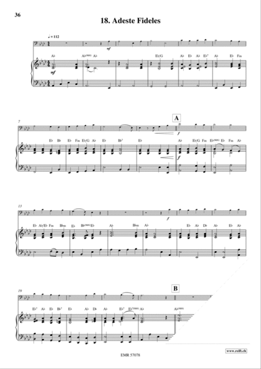18 Christmas Songs Organ scores gallery preview page 21
