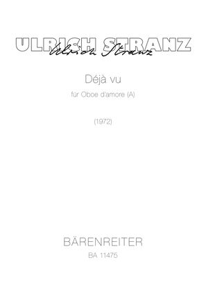 Déjà vu für Oboe d´amore (A) (1972)
