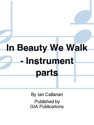 In Beauty We Walk - Instrument edition