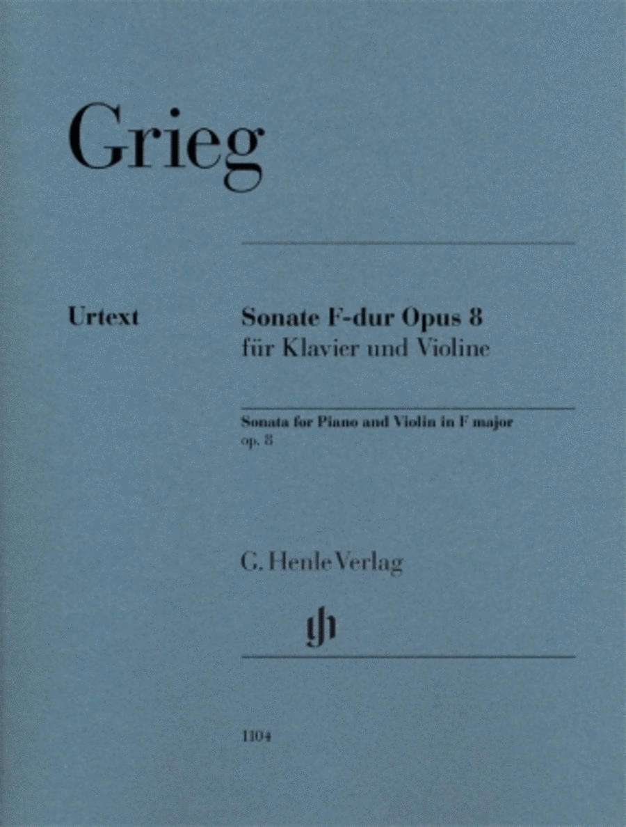 Violin Sonata in F Major, Op. 8 Violin Solo scores gallery preview page 1