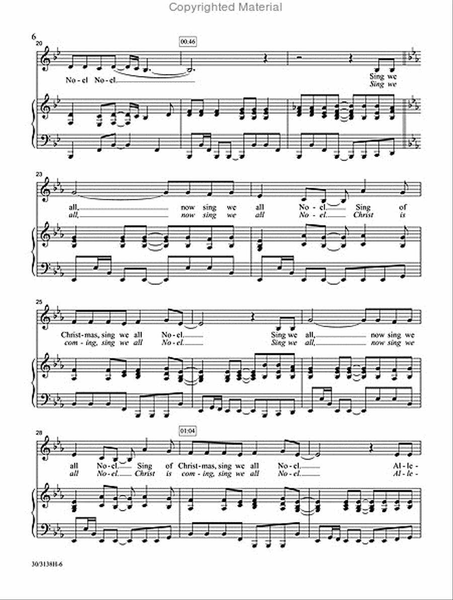 Christmas Dreams and Reflections - Medium-low Voice Medium Voice scores gallery preview page 5