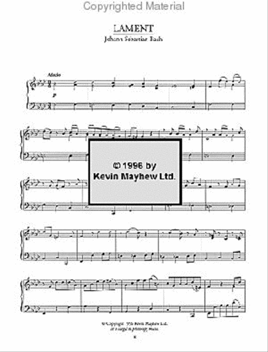 The Piano Music of Bach Piano Solo scores gallery preview page 4