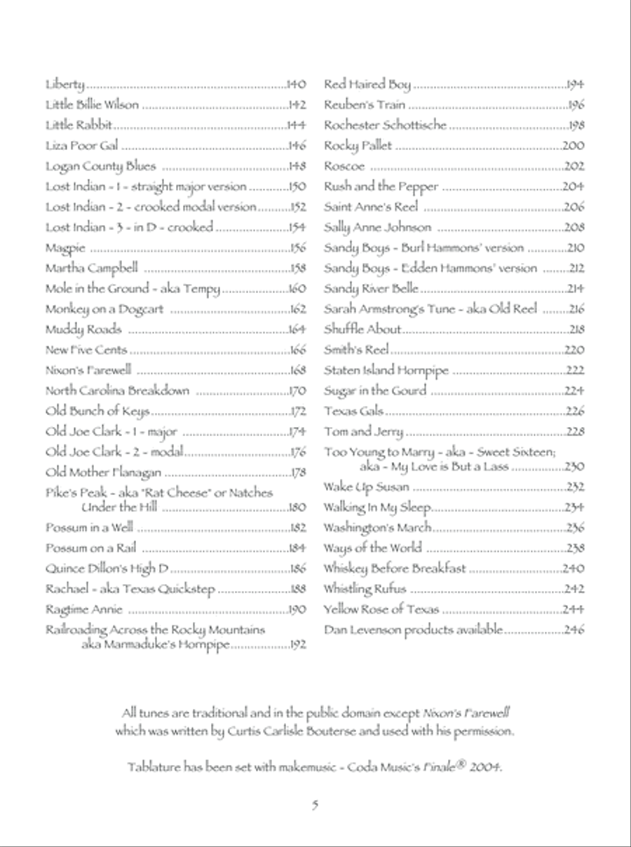 Old-Time Festival Tunes for Clawhammer Banjo Banjo scores gallery preview page 11