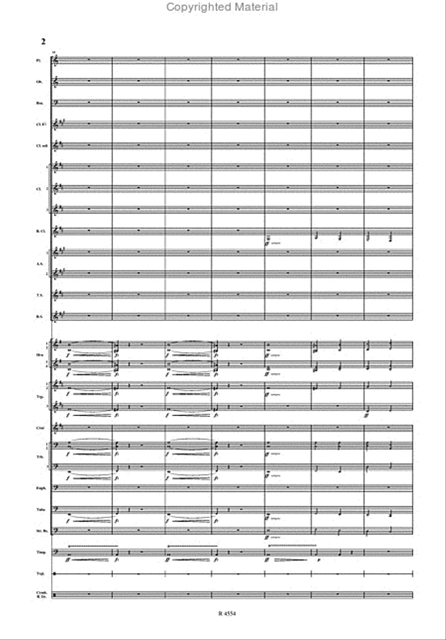Finlandia Finlandia Concert Band scores gallery preview page 3