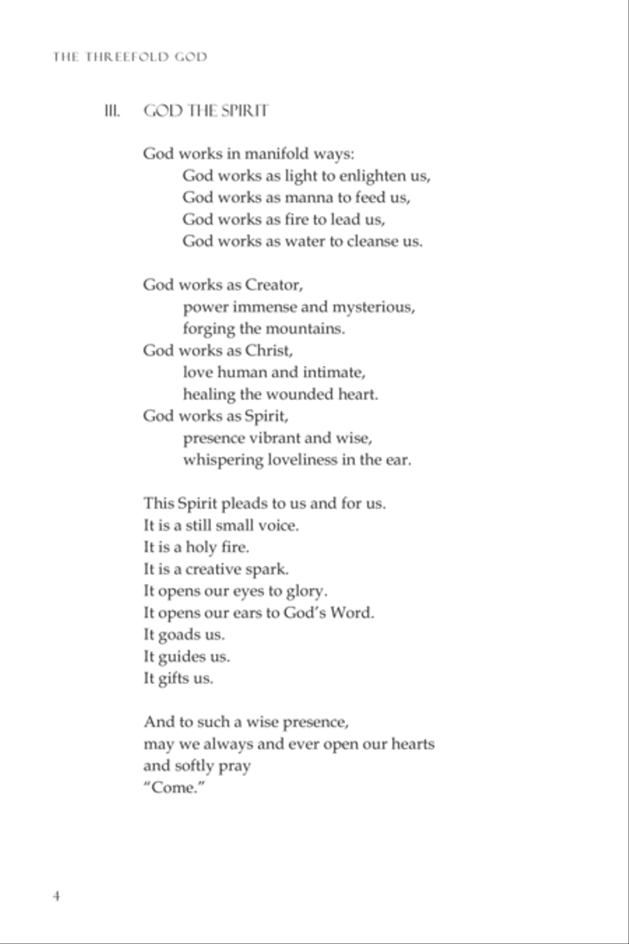 From Glory into Glory Reflections for Worship Collection / Songbook scores gallery preview page 14