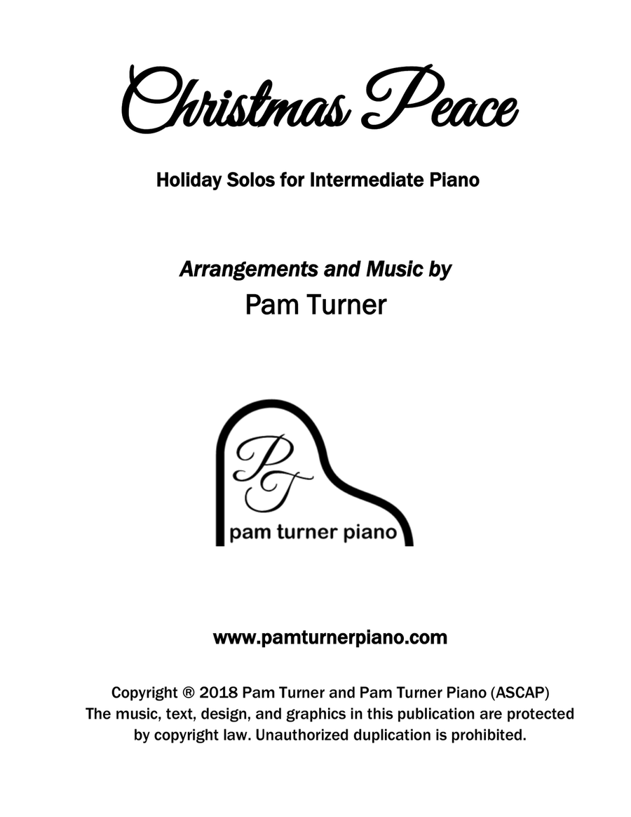 Christmas Peace Songbook (Holiday Solos for Intermediate Piano) image number null