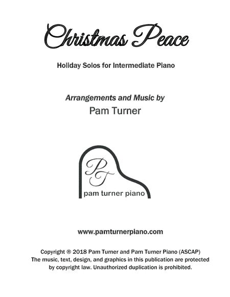 Christmas Peace Songbook (Holiday Solos for Intermediate Piano) image number null