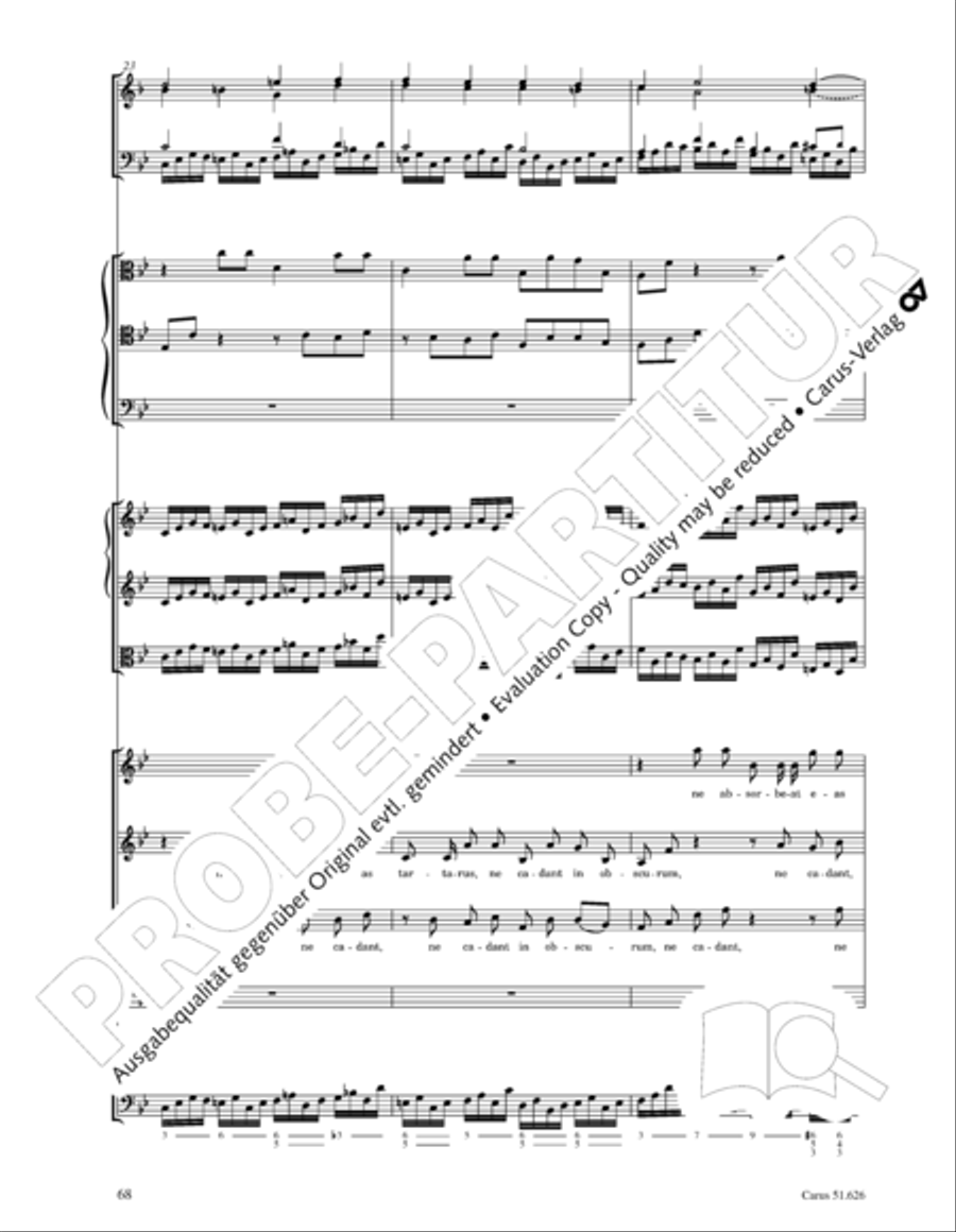 Missa longa in C major (Missa longa in C) 4-Part scores gallery preview page 80