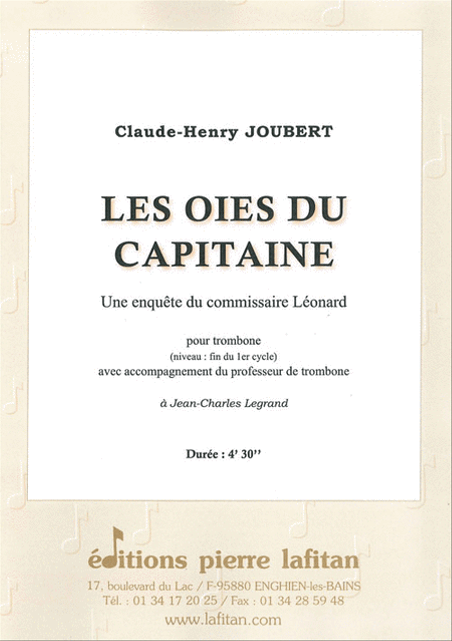 Les Oies du Capitaine Trombone Duet scores gallery preview page 1