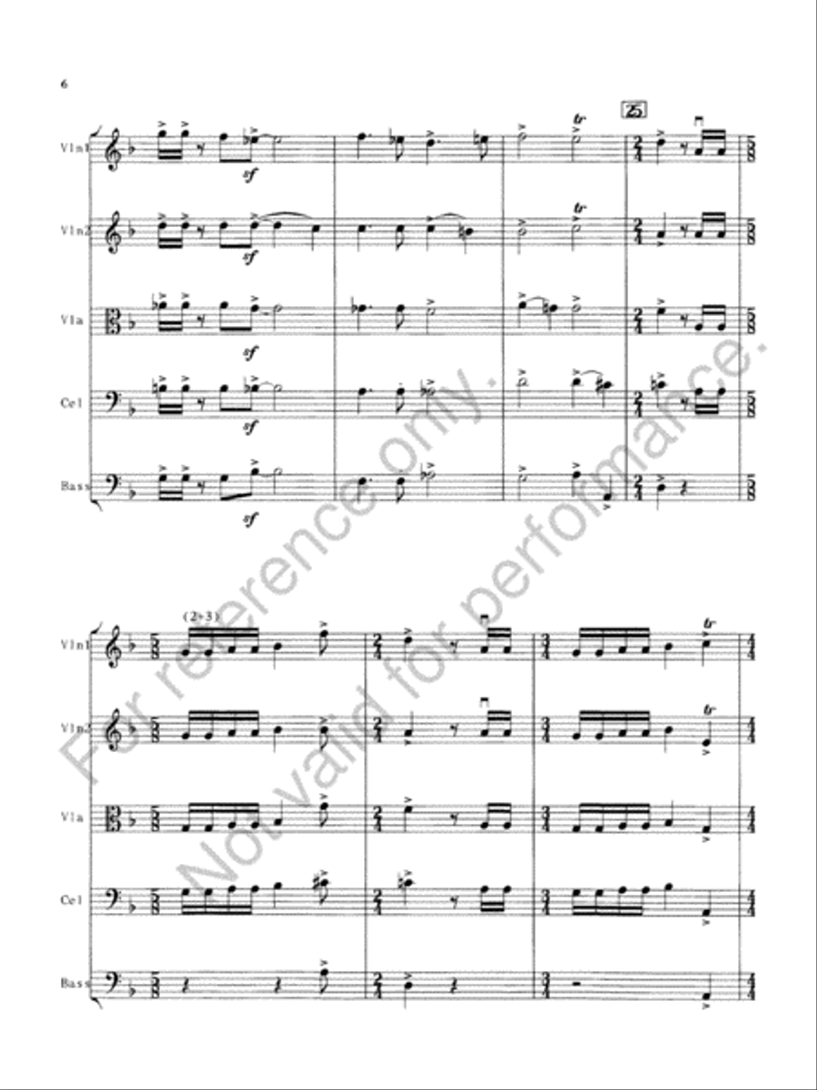 Our Creed Is Our Shield String Orchestra scores gallery preview page 8