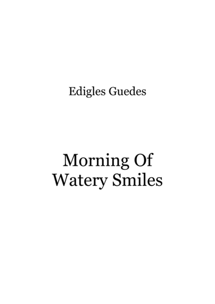 Morning Of Watery Smiles image number null