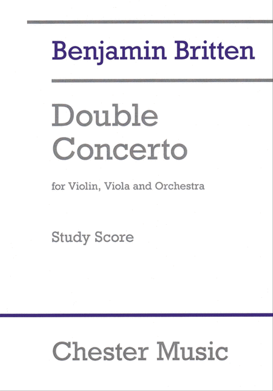 Double Concerto Orchestra scores gallery preview page 1