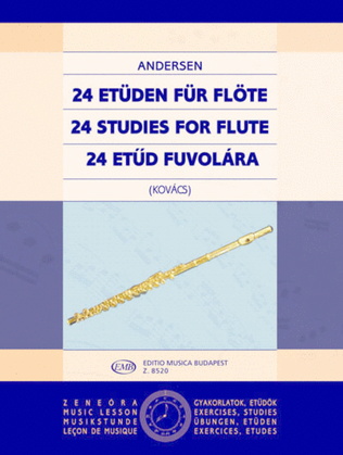 24 Etüden für Flöte op. 15