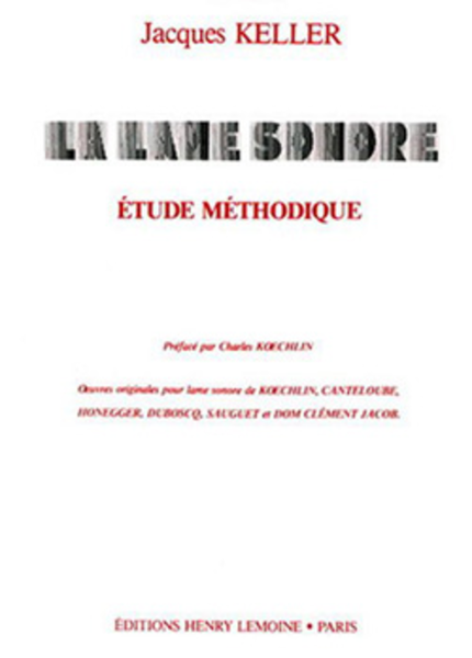 Lame Sonore - Etude Methodique