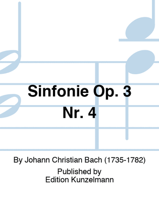 Book cover for Symphony Op. 3/4