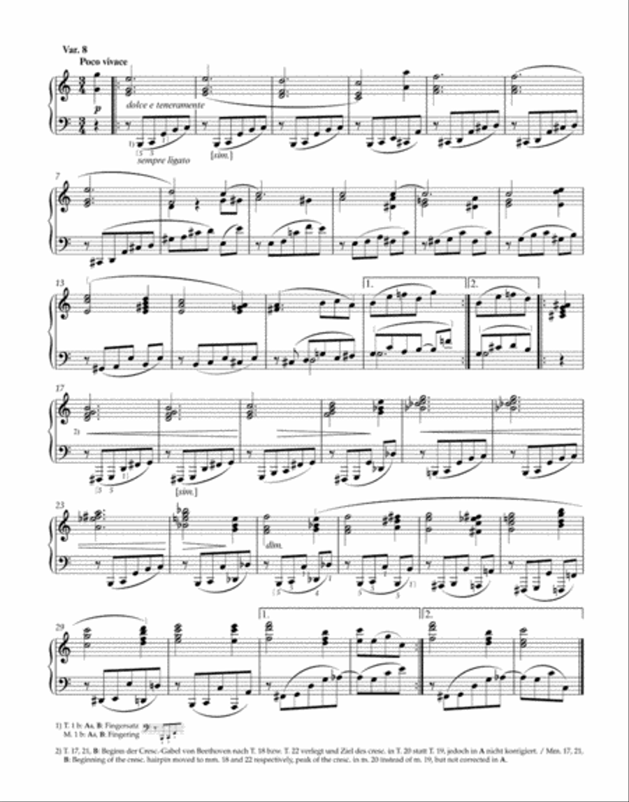 33 Variations on a Waltz for Piano, op. 120 