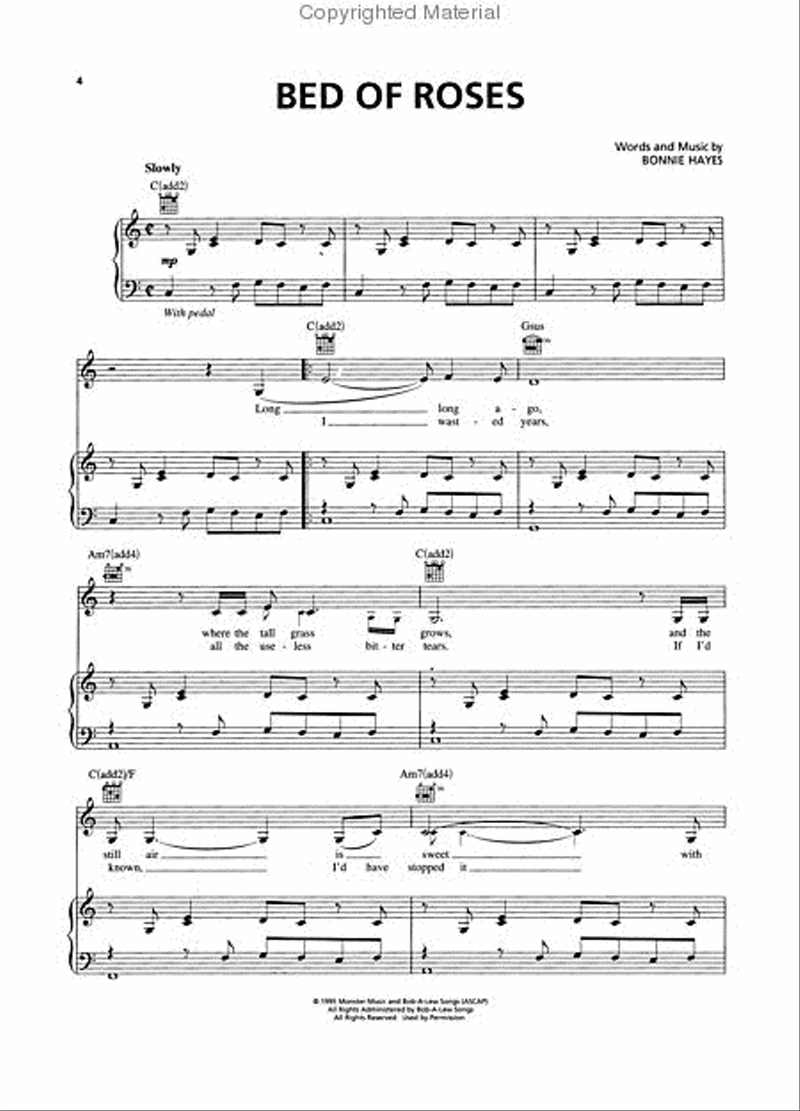 The Bette Midler Songbook – Original Keys for Singers Piano, Vocal scores gallery preview page 2