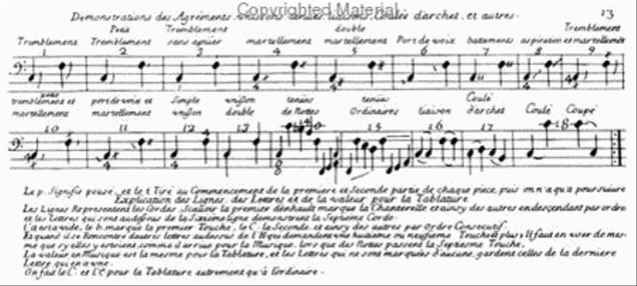 Methods & Treatises Viola da gamba - France 1600-1800 Viola scores gallery preview page 3