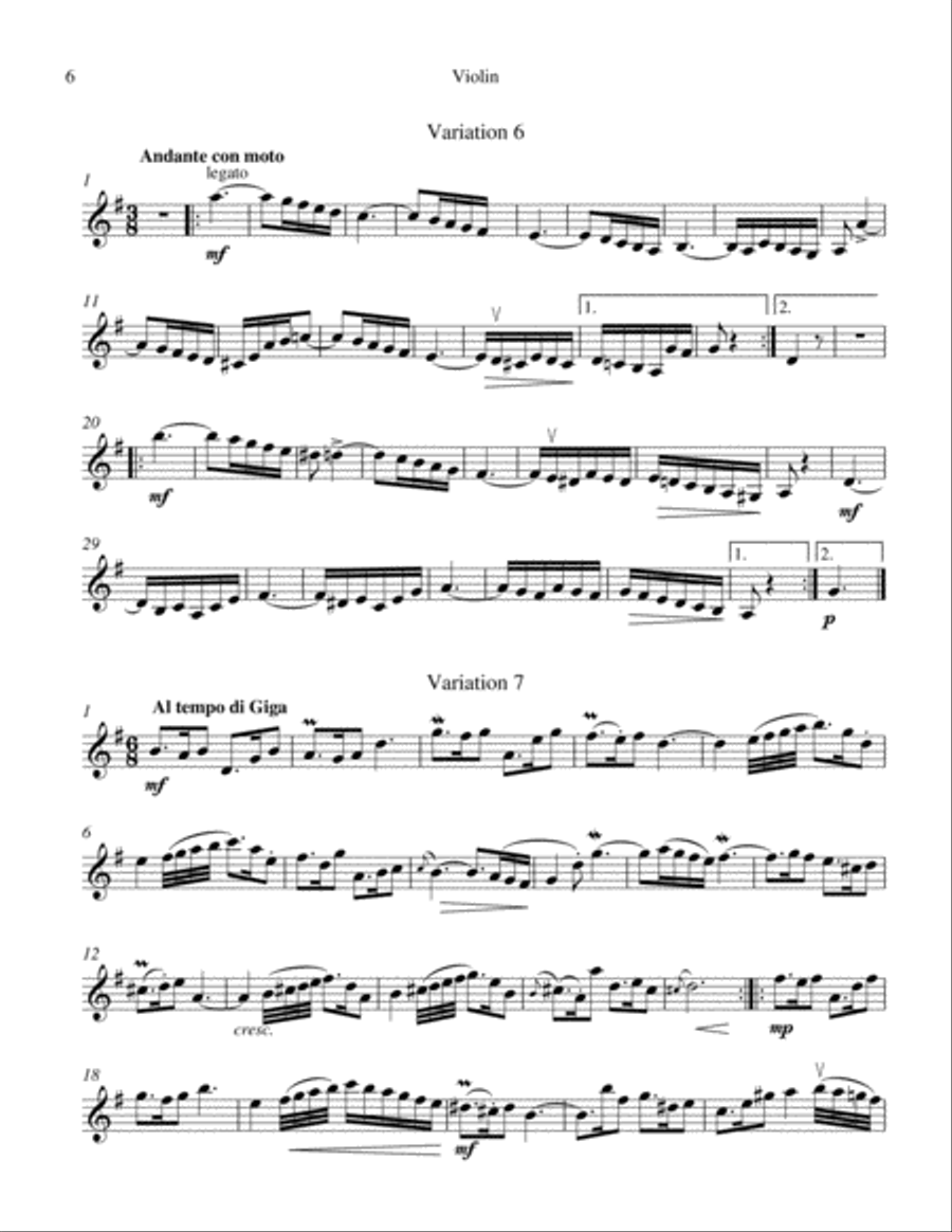 Goldberg Variations Goldberg Variations String Trio scores gallery preview page 6