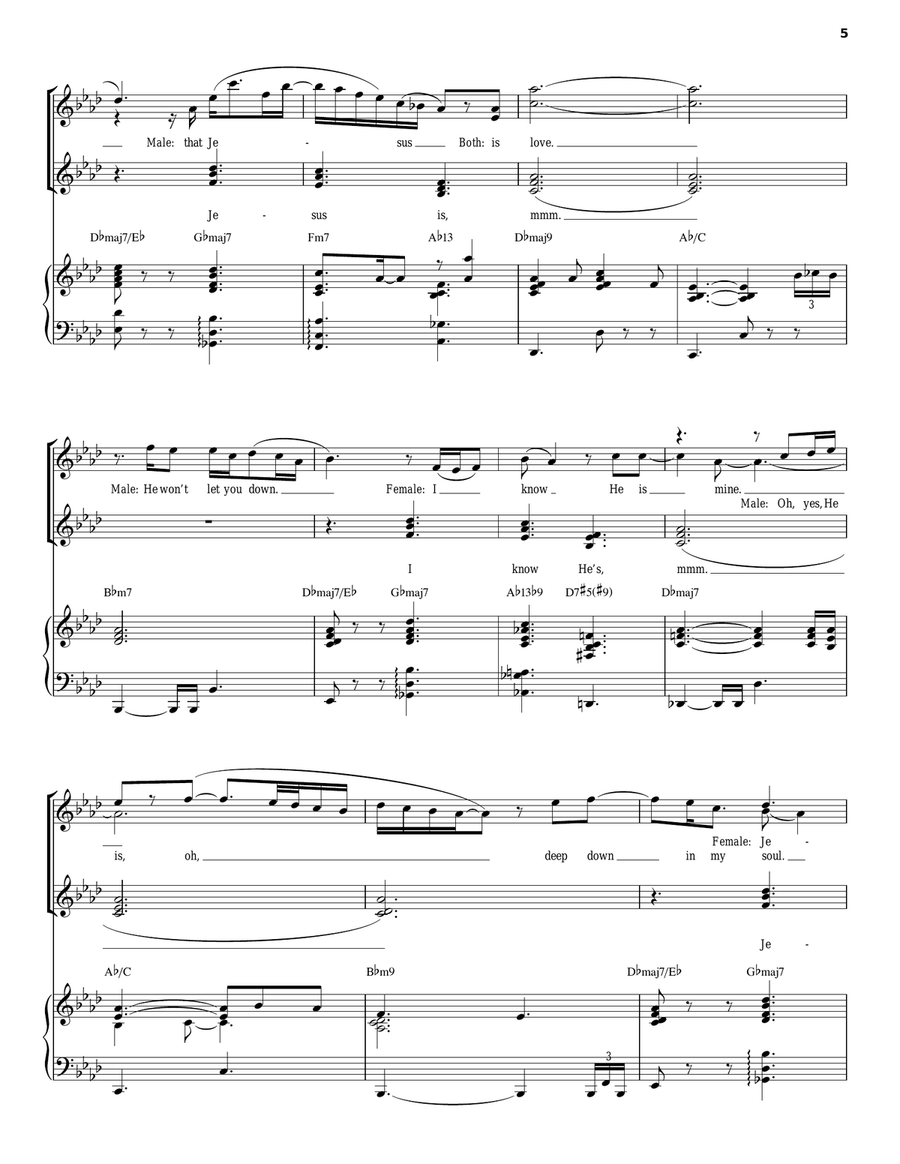 Jesus Is Love Jesus Is Love Acoustic Guitar scores gallery preview page 5