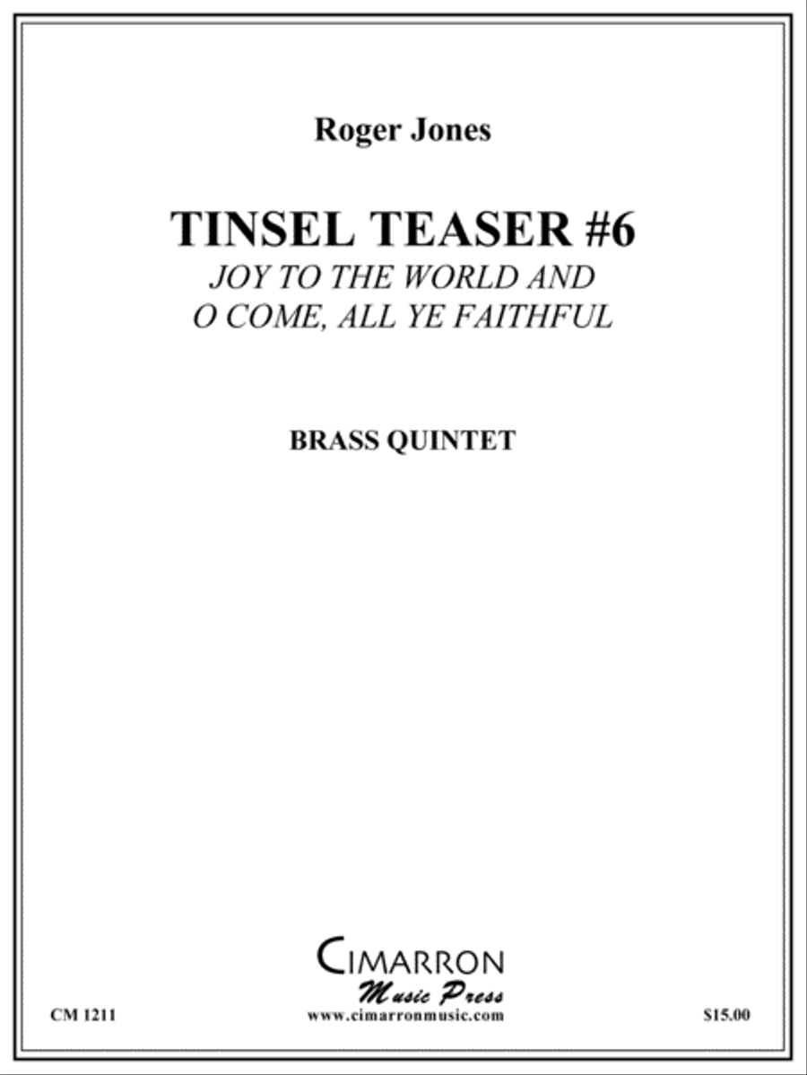 Tinsel Teaser #6 Brass Quintet scores gallery preview page 1