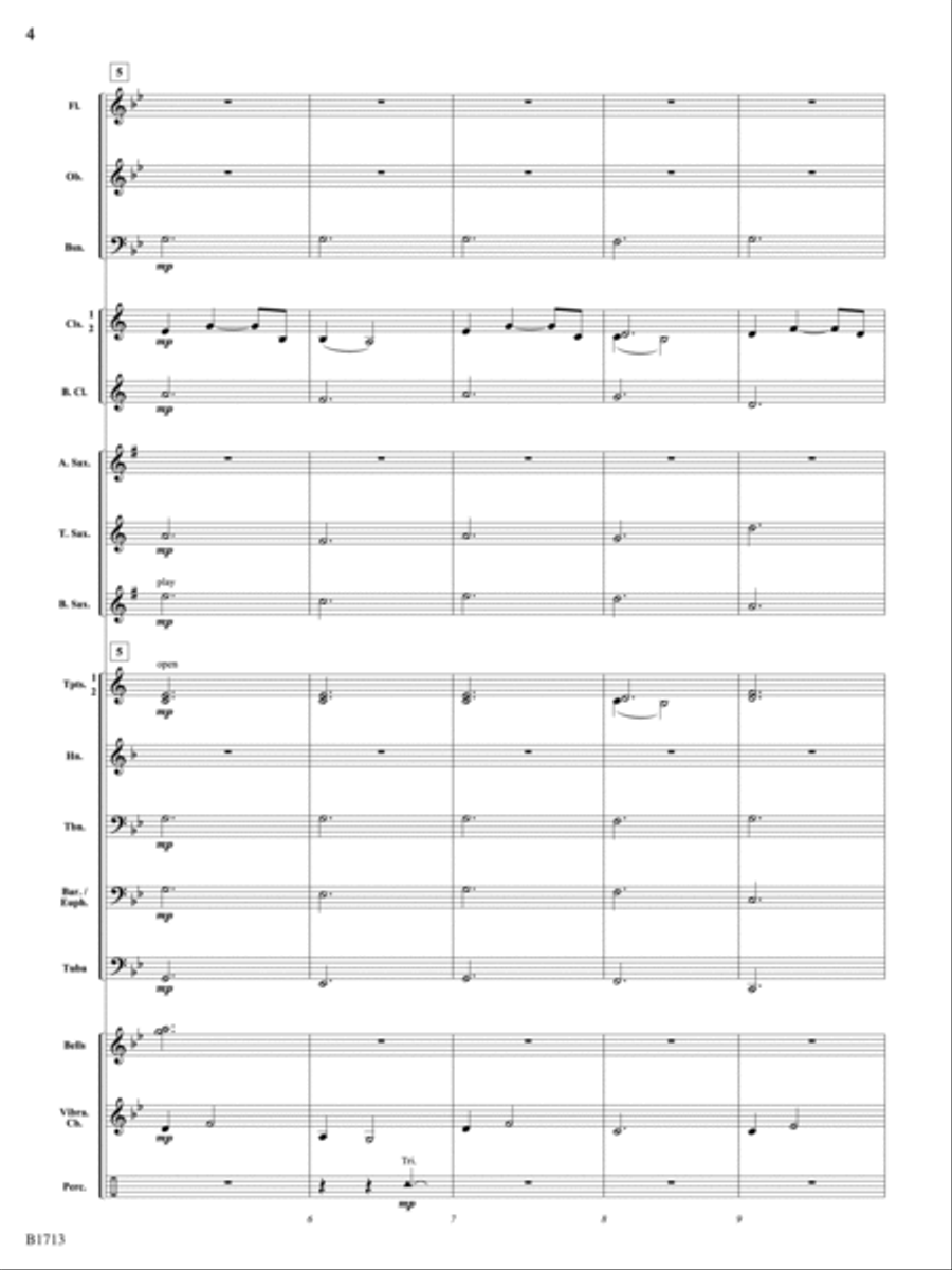 The Greatest Gift: Score Concert Band scores gallery preview page 4