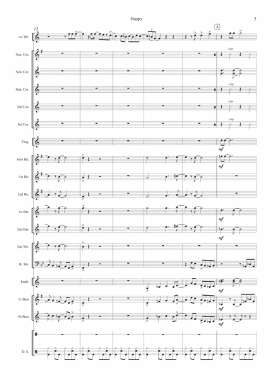 Happy Brass Ensemble scores gallery preview page 3