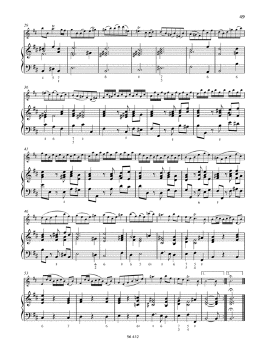 Sonata B minor Sonata B minor Violin scores gallery preview page 3