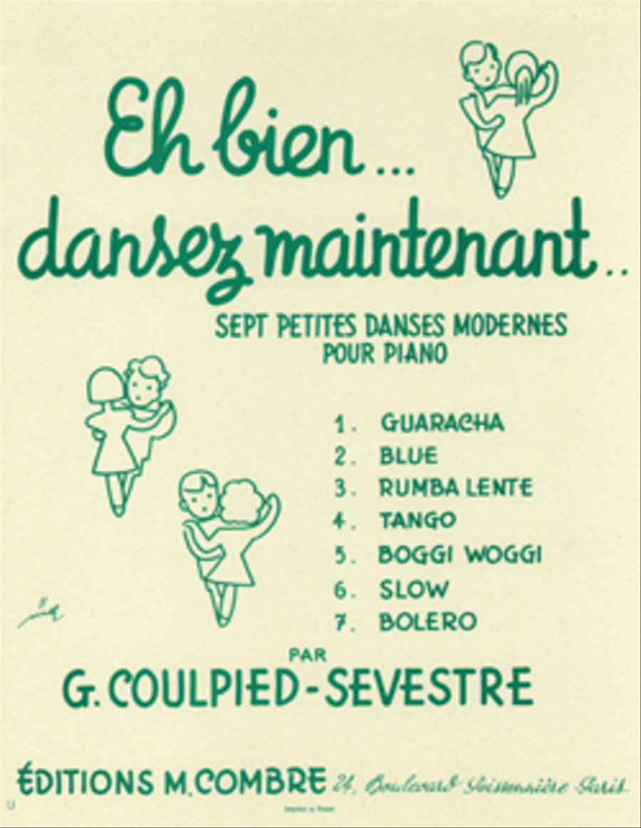 Eh bien, dansez maintenant Piano Solo scores gallery preview page 1