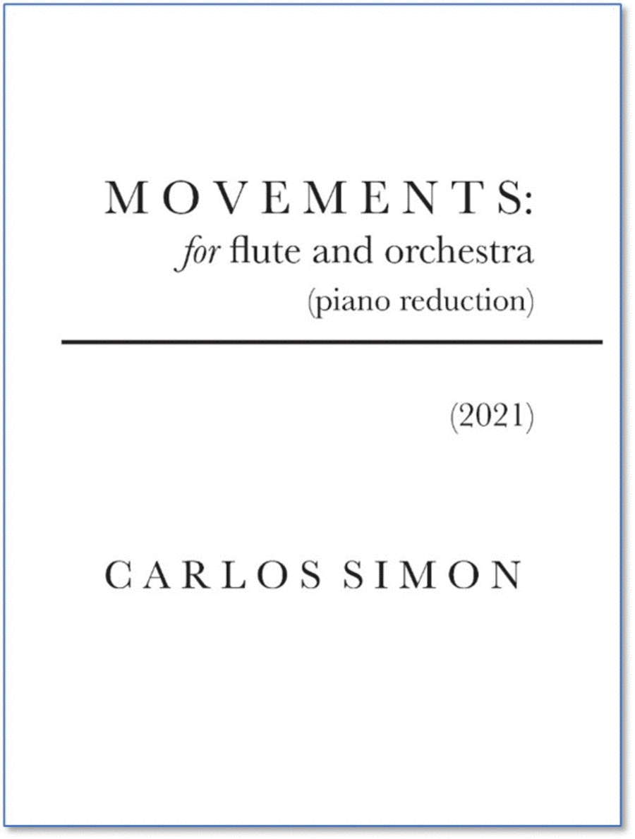 Movements Flute scores gallery preview page 1