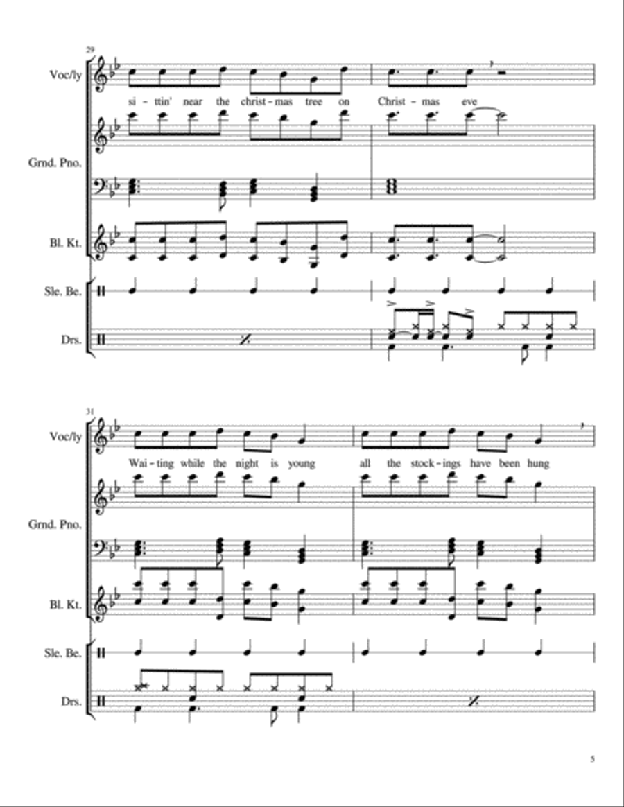 Sitting by the Fireplace Sitting by the Fireplace Small Ensemble scores gallery preview page 5
