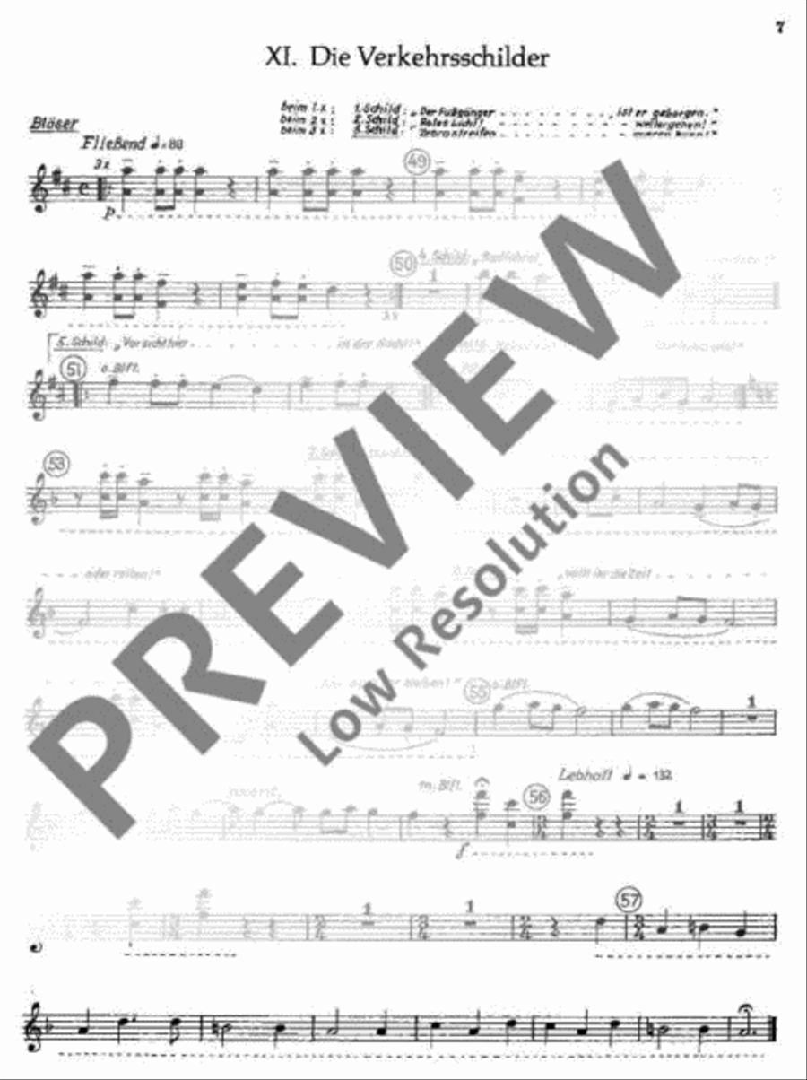 Augen auf im Verkehr! Part scores gallery preview page 8