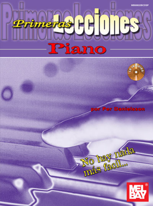 Book cover for Primeras Lecciones Piano