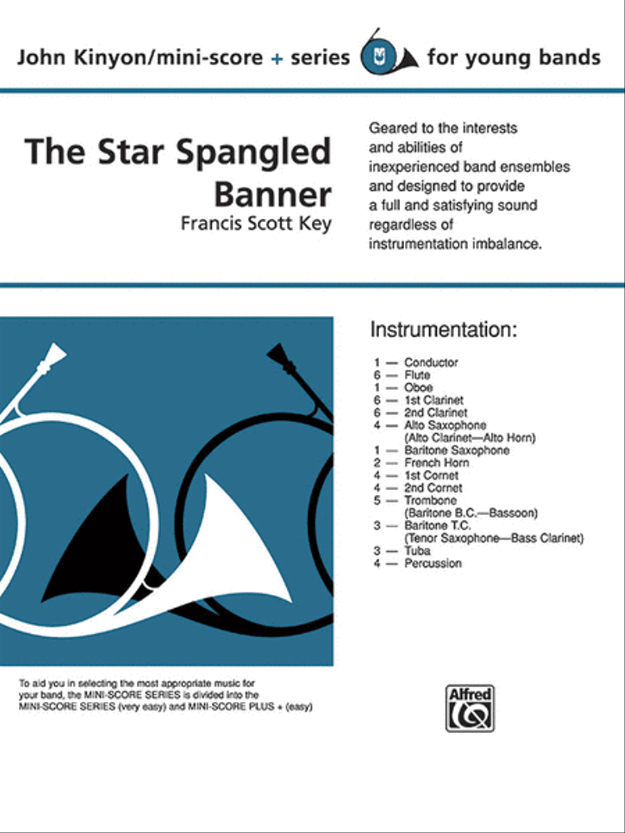The Star-Spangled Banner Concert Band scores gallery preview page 1