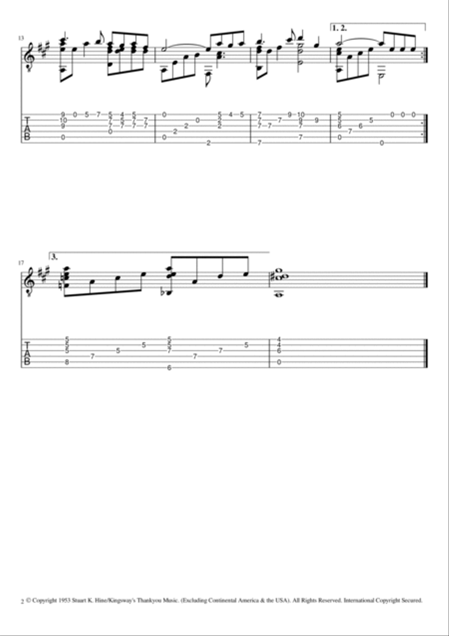 How Great Thou Art How Great Thou Art Acoustic Guitar scores gallery preview page 2