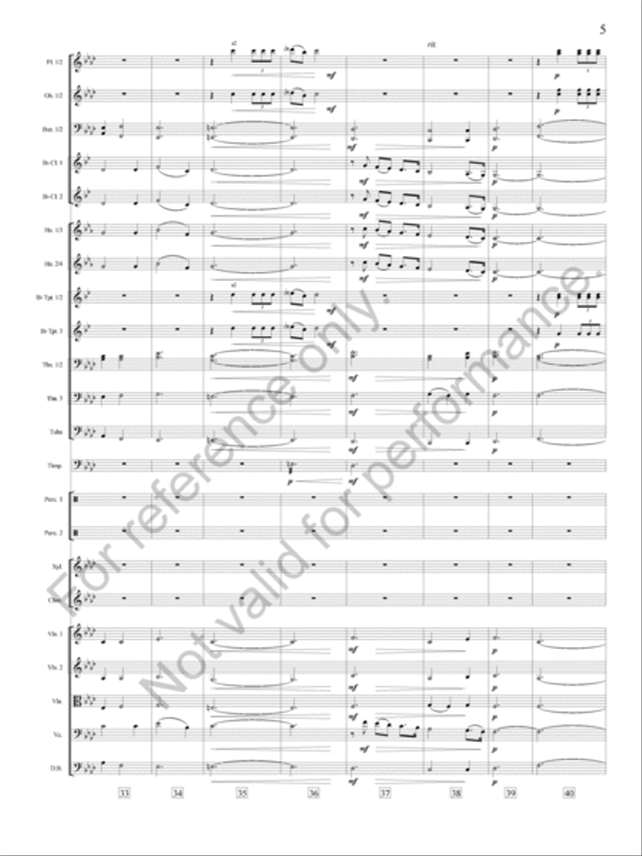 God Of Our Fathers Full Orchestra scores gallery preview page 6