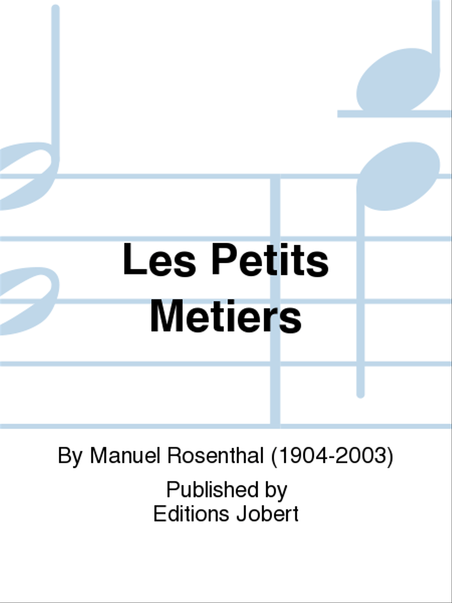 Les Petits Metiers Chamber Orchestra scores gallery preview page 1