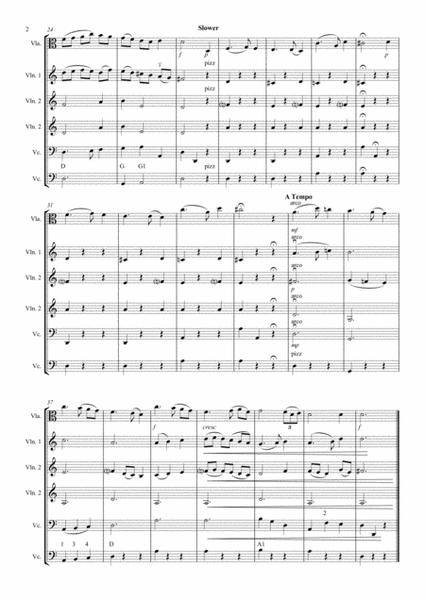 Bonny Sweet Robin (for viola and easy strings)