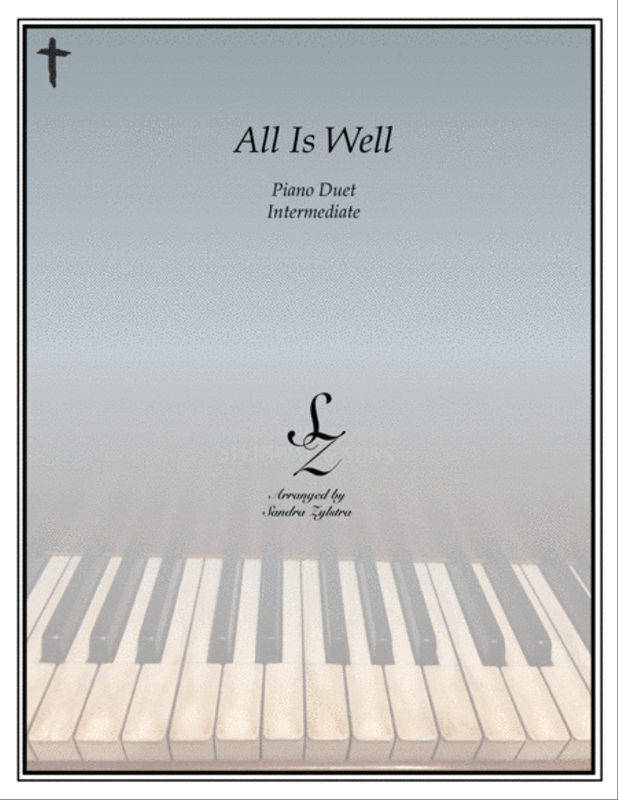 All Is Well 1 Piano, 4-Hands scores gallery preview page 1